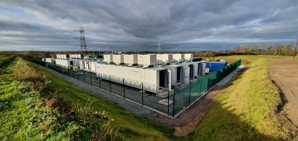 The 50MW Drumkee battery. Image: Gore Street