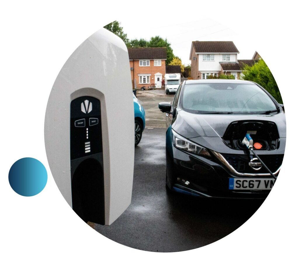 Indra home charging pilot reports savings of £200 on monthly energy bills. Image: Indra.