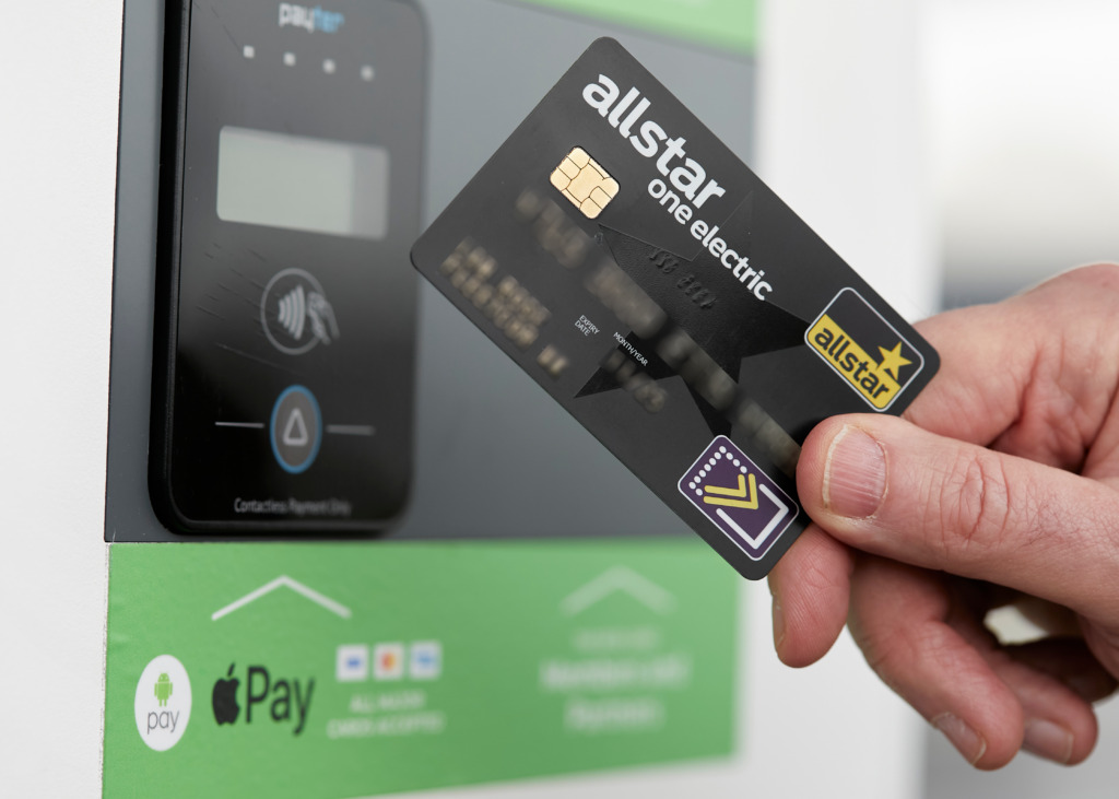 Allstar One Electric has been added to the GRIDSERVE Electric Highway as a third-party payment method. Image: Allstar Business Solutions.