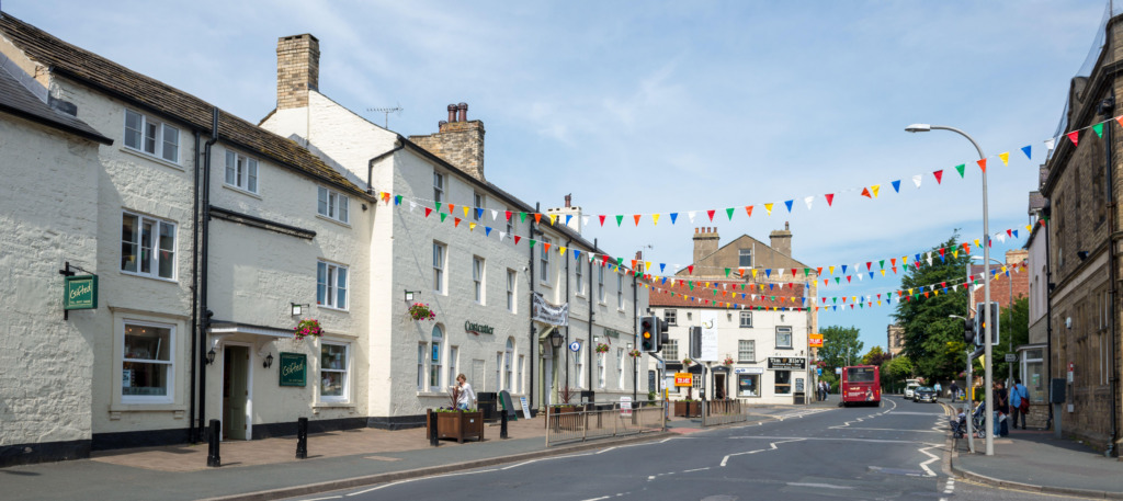 The trial will run in Boston Spa (pictured) and Wetherby in West Yorkshire. Image: Northern Powergrid.