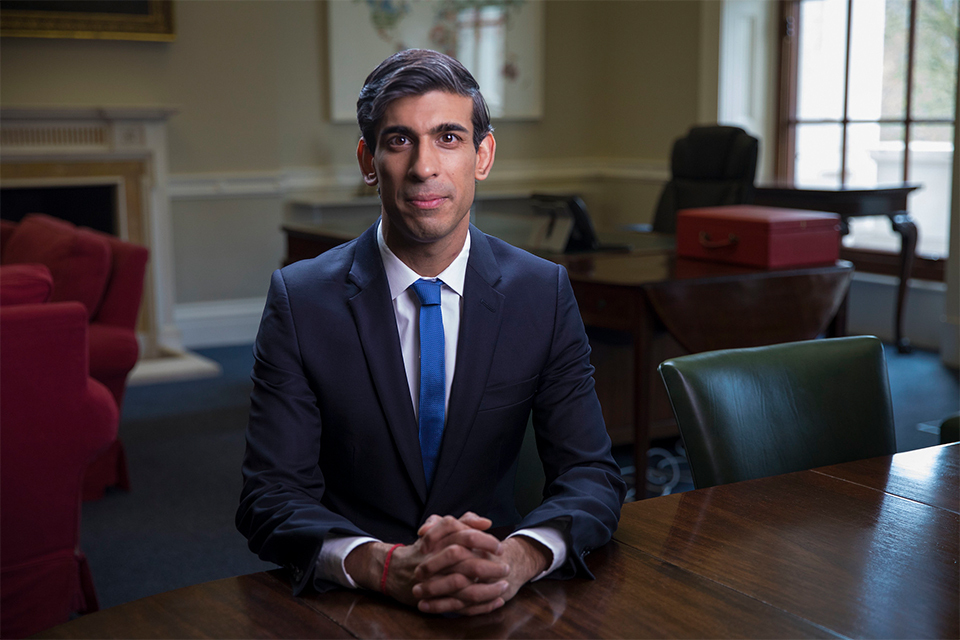 Chancellor Rishi Sunak. Image: gov.uk.