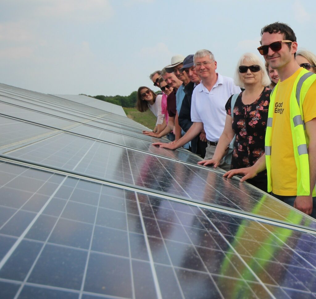 Crossroad Solar Farm. Image: Good Energy.