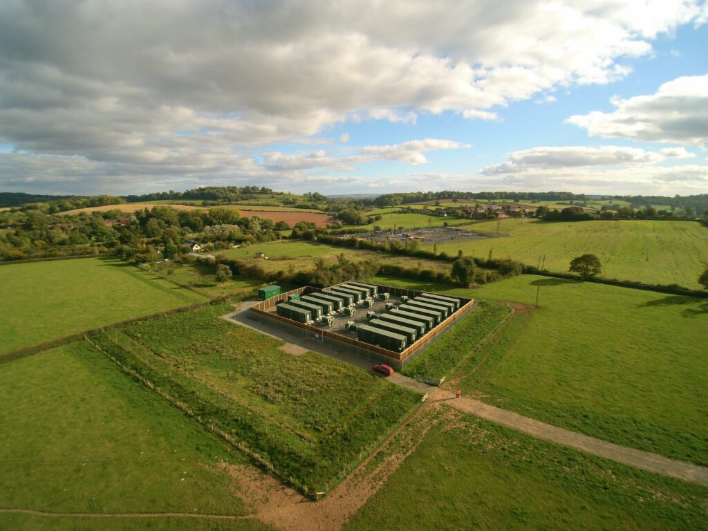 Eelpower's Rock Farm storage site in Shropshire. Image: Eelpower.