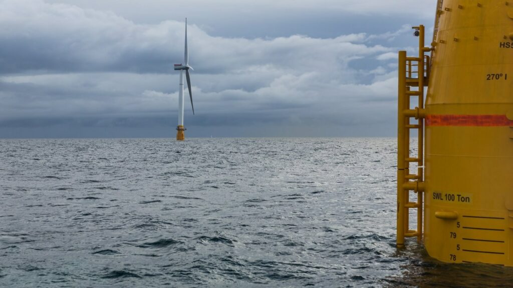 Equinor's Hywind Scotland floating wind farm. Image: Øyvind Gravås / Woldcam.