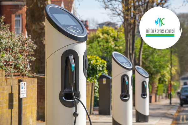 The chargers are to be installed in areas with limited off-street parking. Image: Milton Keynes Council