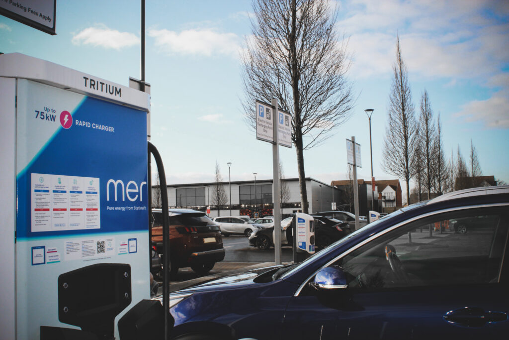 Mer recently announced plans install and operate four new EV charging sites across Eastleigh in partnership with the local authority. Image: Mer