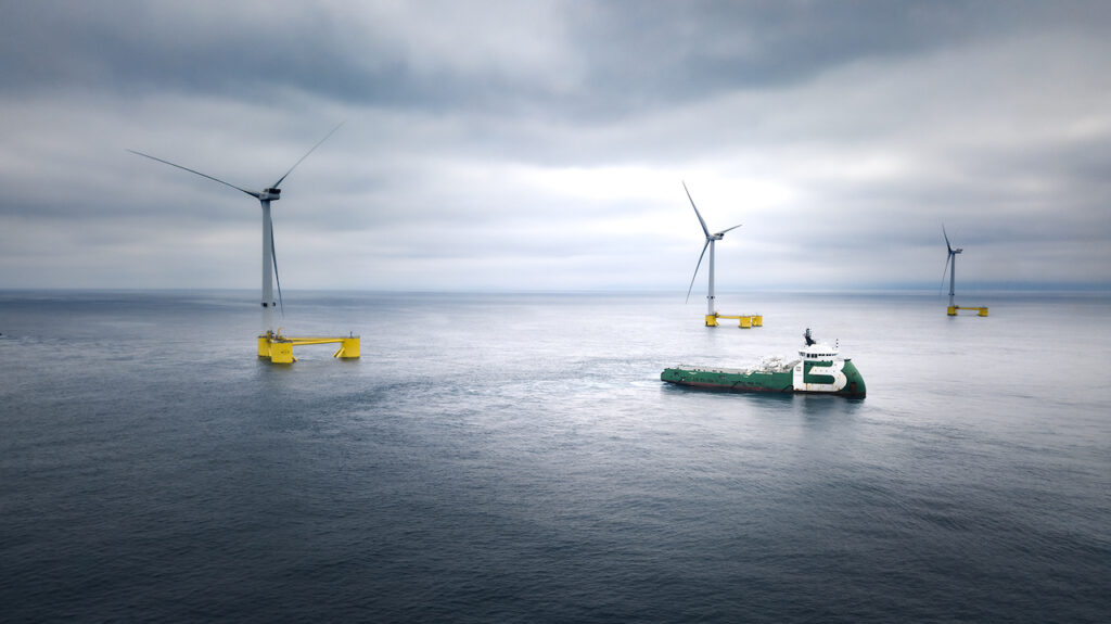 Octopus Energy Generation now manages 3GW of renewable energy assets. Image: Principle Power.