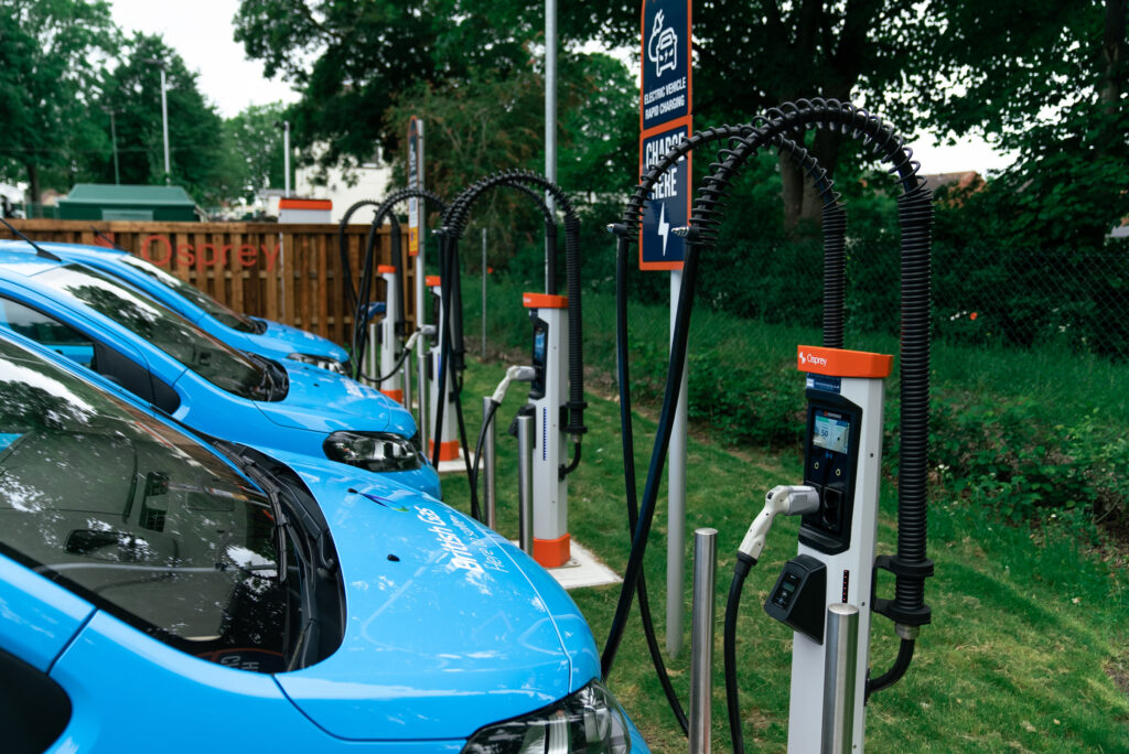 British Gas engineers will be able to use Osprey's 300 chargers across the UK. Image: Osprey.