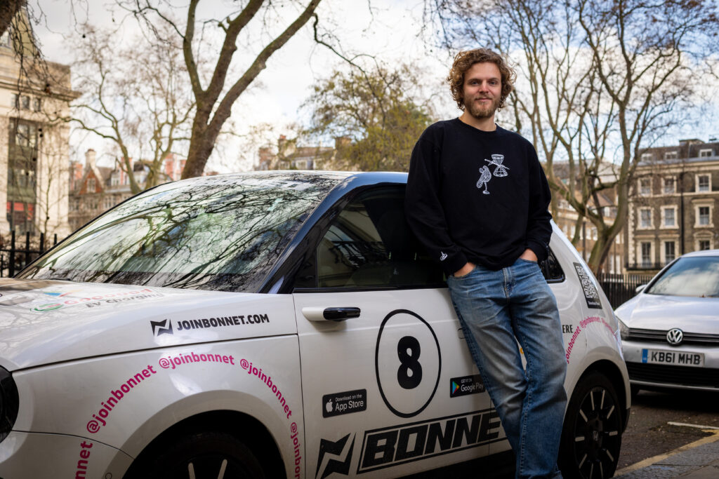 Patrick Reich (pictured) is the co-founder of EV charging firm Bonnet. Image: Bonnet