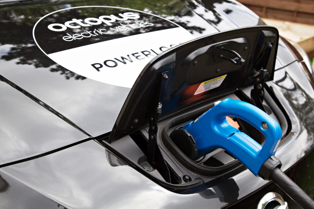 An example of V2G charging technology. Image: Octopus Electric Vehicles.