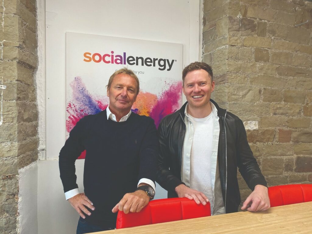Social Energy co-founders Julian Wiley (left) and Ryan Gill (right). Credit: Social Energy.