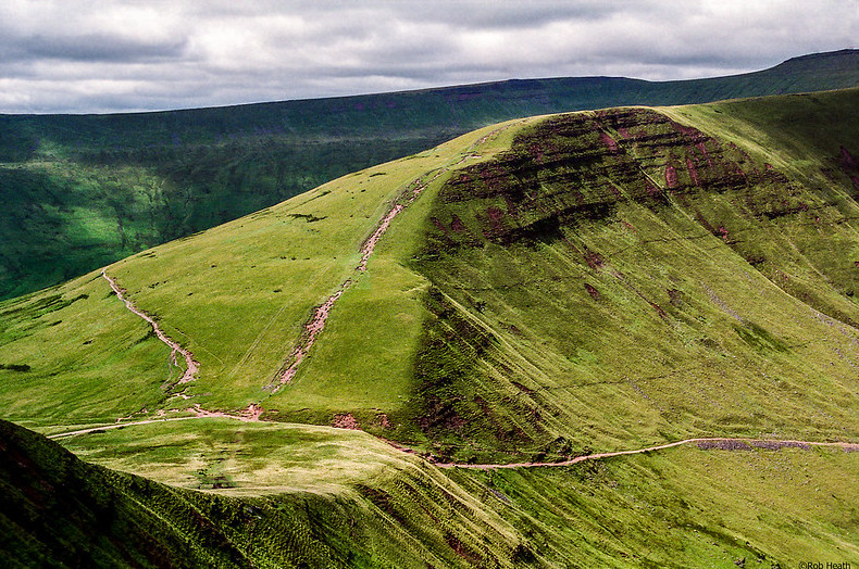 Brecon Beacons in South Wales. Image: Robert J Heath.