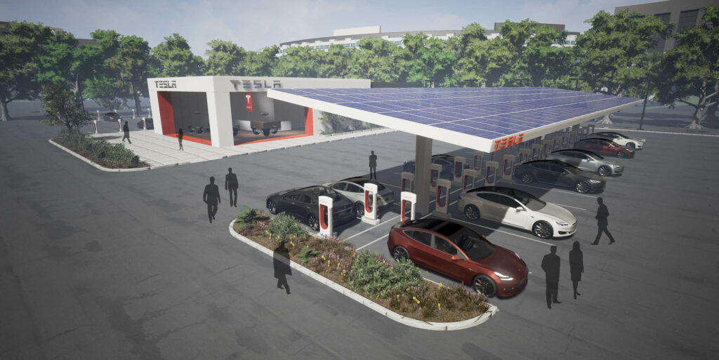 Tesla supercharger network discount
