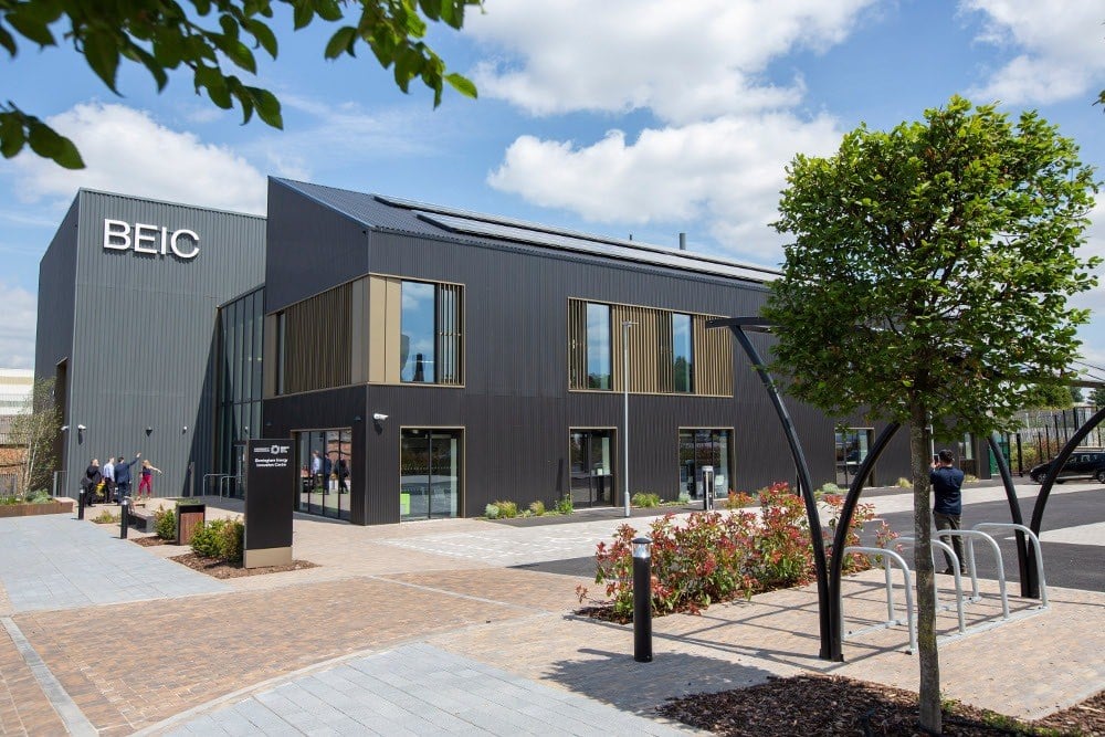 The Birmingham Energy Innovation Centre at the Tyseley Energy Park