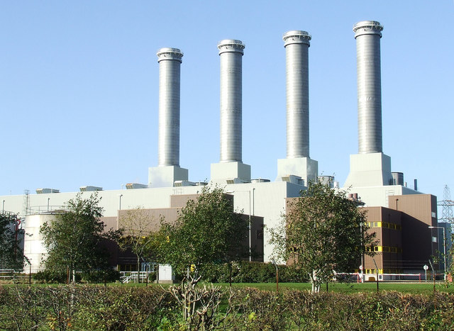 Uniper's North Killingholme Power Station. Image: David Hebb.
