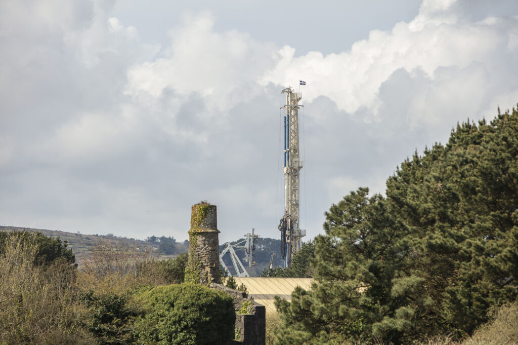 The United Downs site in Cornwall. Image: Geothermal Engineering.