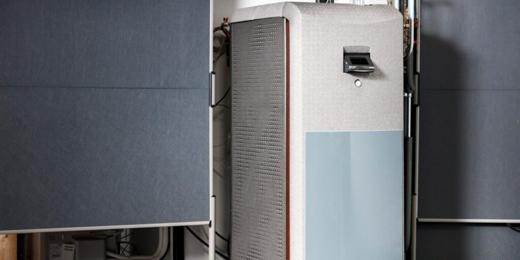 Vattenfall and Feenstra's high-temperature heat pump. Image: Vattenfall.