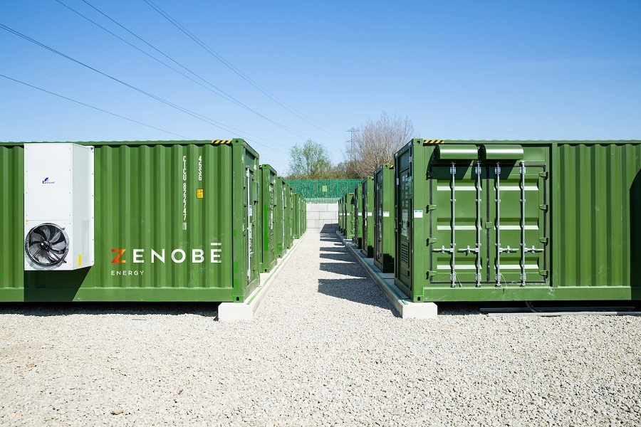 There is now more than 1GW of battery energy storage in the UK. Image: Zenobe.