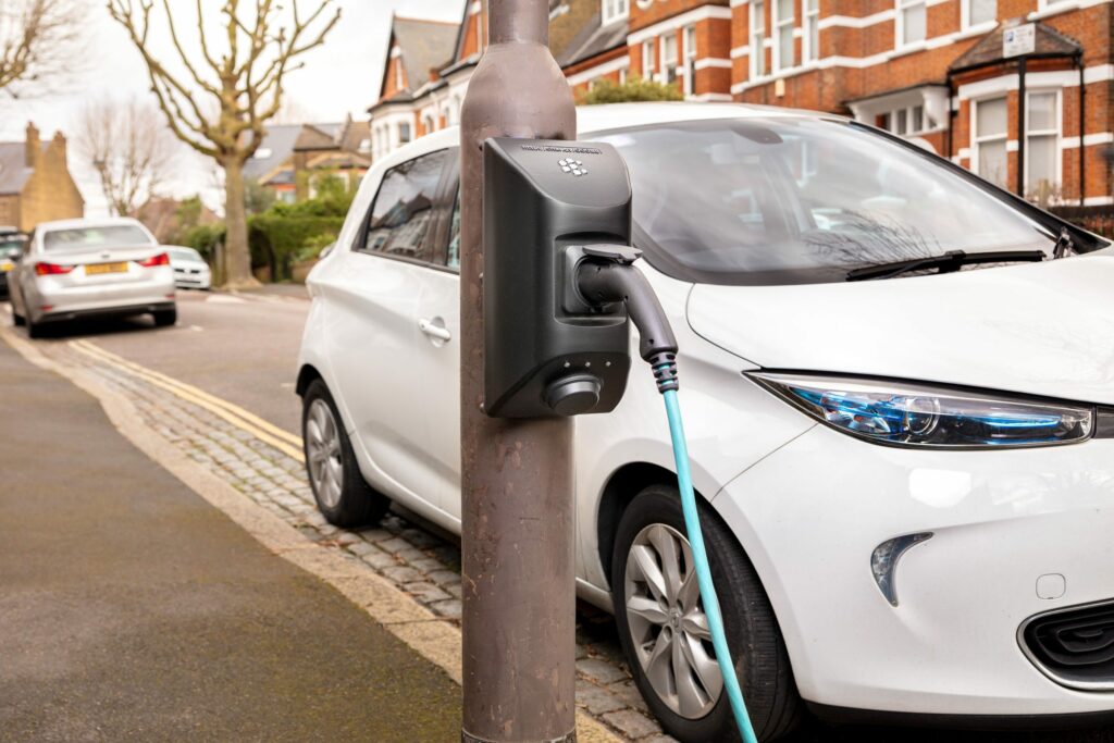 EZ-Charge calls or UK government to reduce 20% VAT on public EV charging. Image: char.gy.