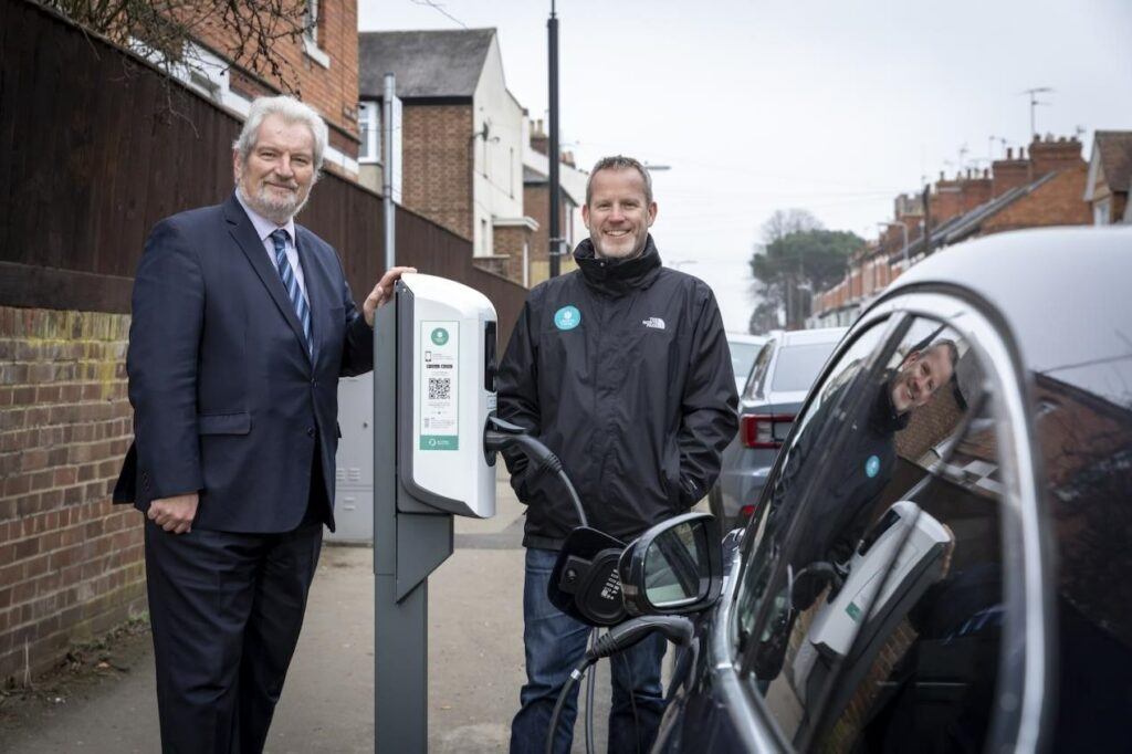 The 22kW EV chargers have been installed across Northamptonshire. Image: Liberty Charge