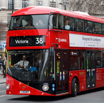 Hybrid London buses to test wireless electric charging