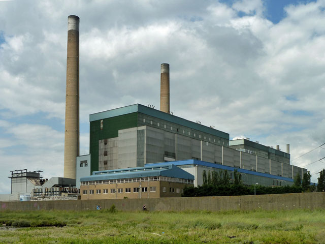 RWE Generation was proposing to develop Tilbury Energy Centre at the former Tilbury B Power Station site. Image: Robin Webster.
