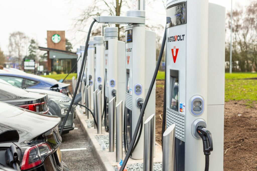 The 50kW chargers will be upgraded to become capable of outputting up to 125kW. Image: InstaVolt.