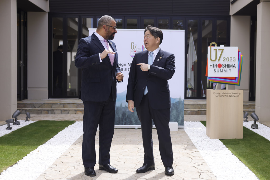 Foreign Secretary James Cleverly attends G7 in Japan day 2