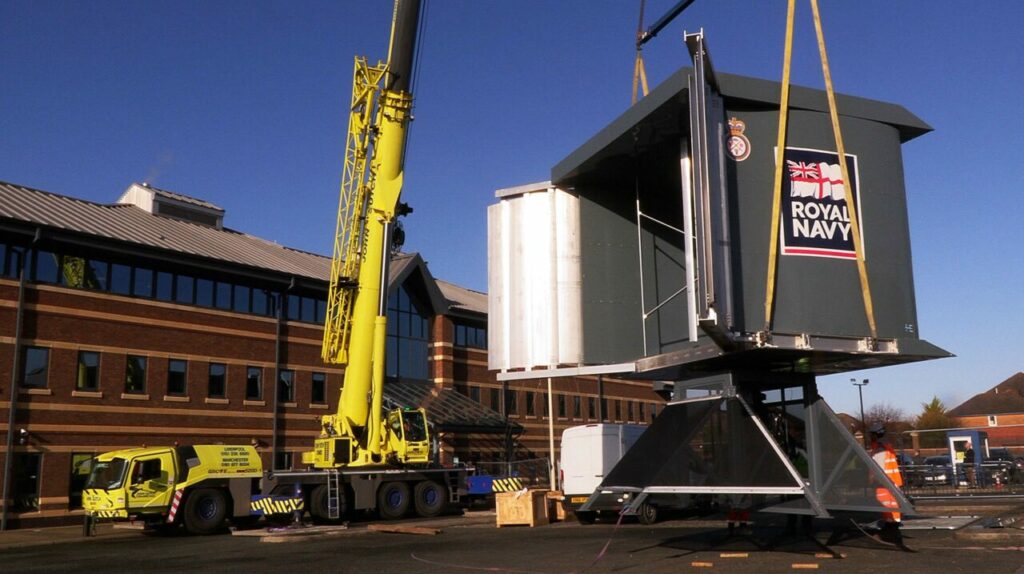 Hover Microgrid turbine at HMS Eaglet.