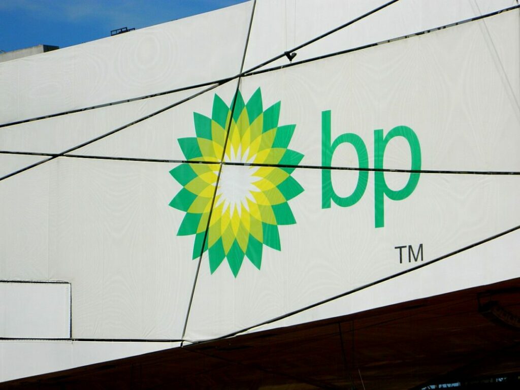 BP logo. Image: Wikimedia Commons CC BY-SA 3.0