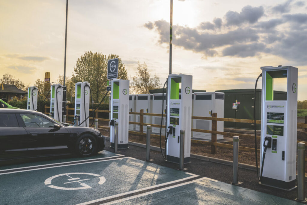 Moto Leeming Bar charge points. Image: Moto