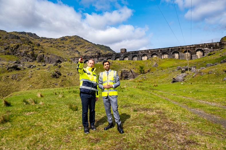 The pumped hydro storage conversion could be completed by 2028. Image: SSE Renewables.