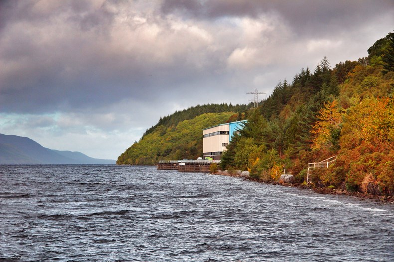 Foyers pumped storage power station was the offending site. Image: SSE Generation.