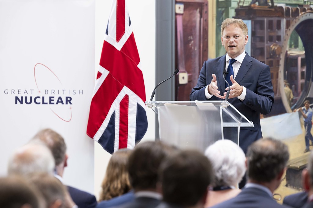 18/07/2023. London, United Kingdom. Secretary of State for Energy Security and Net Zero Grant Shapps launching Great British Nuclear. Picture by Rosie Hallam / DESNZ