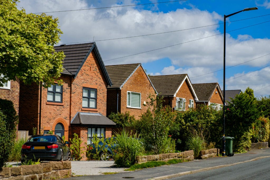 Houses taking part in the Living Lab. Image: Energy Systems Catapult