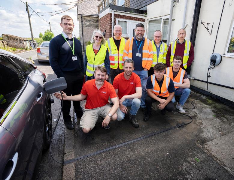 Durham launches pilot scheme to boost EV charging outside homes. Image: Durham County Council.