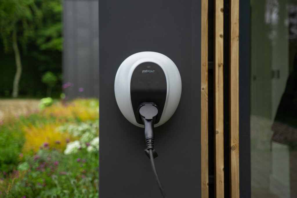 Pod Point's home charging solutions. Image: Pod Point