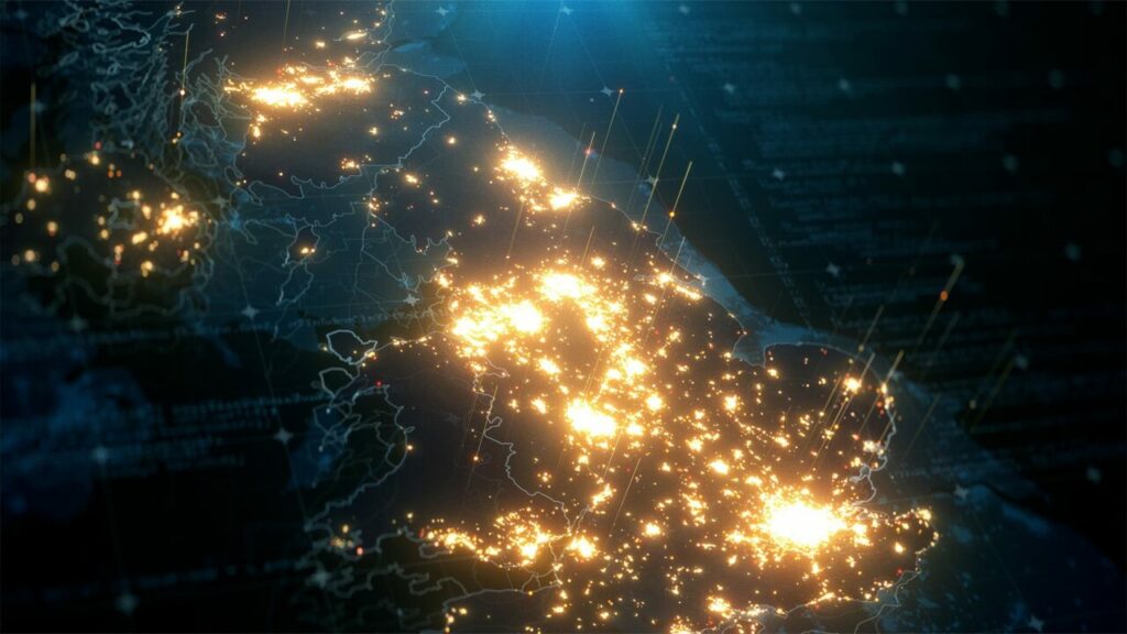 A visualisation of the UK energy system. Image: ESO