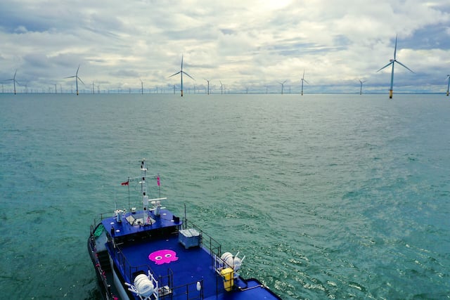 Octopus's Lincs offshore wind farm. Image: Octopus