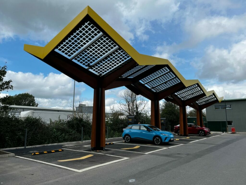 Fastned’s new charepoint infrastructure. Image: Fastned