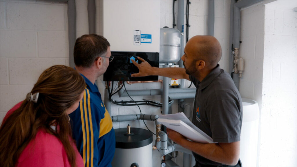 This comes after the government announced an increase in the Boiler Upgrade Scheme grant to £7,500. Image: EDF.