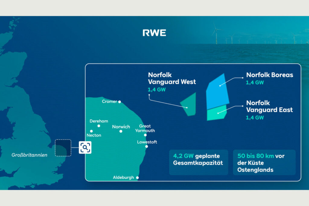 RWE could secure the the portfolio in a deal worth £963 million. Image: RWE.