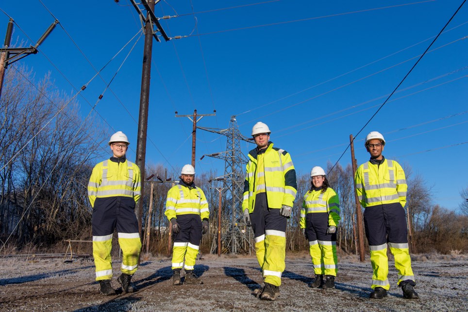 Electricity North West Workers and Transmission Lines