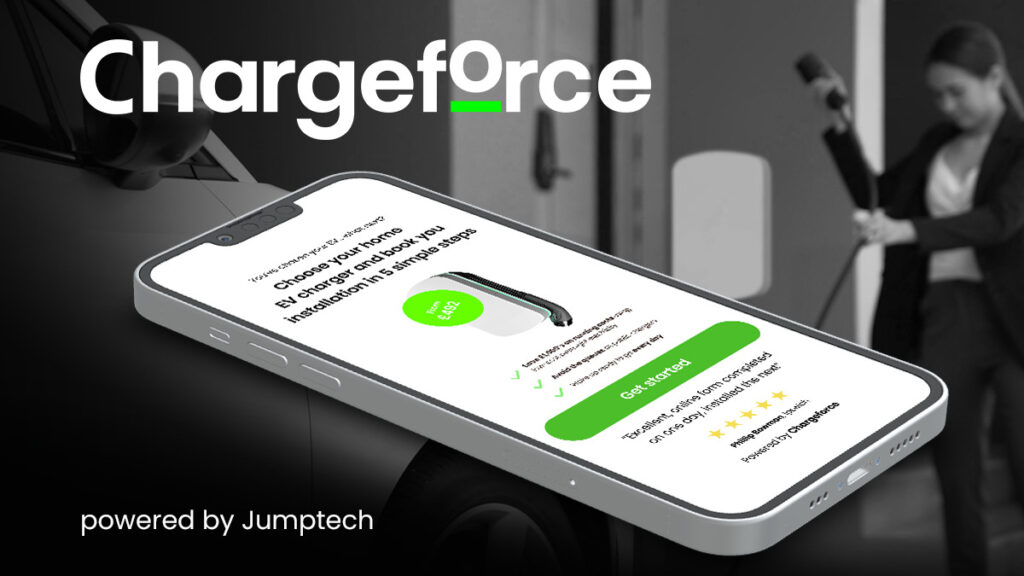 Chargeforce leverages Jumptech's extensive network of installation companies. Image: Jumptech.