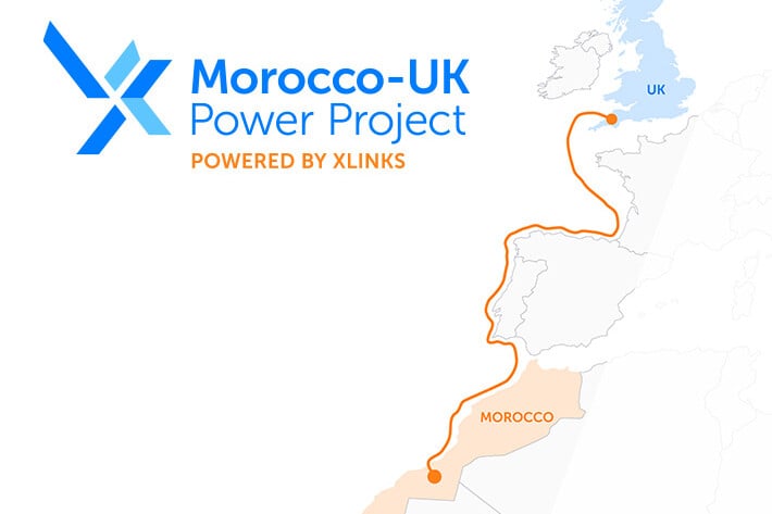 Morocco power project map