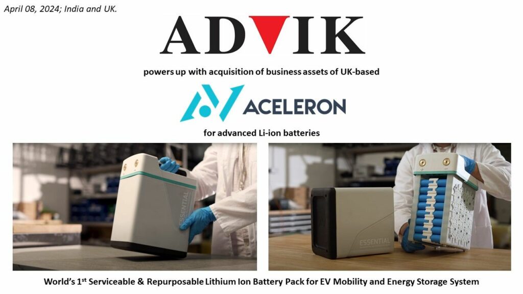 Aceleron Energy went into administration in September 2023. Image: ADVIK.