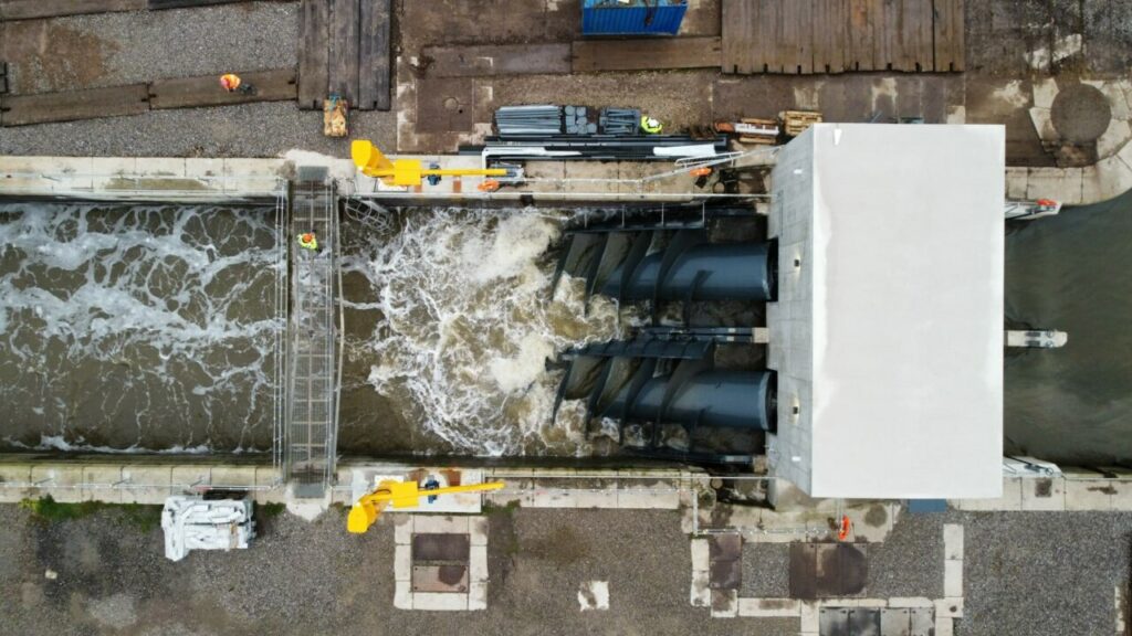 The hydropower will also supply Peel Ports' Green Automotive Hub. Image: Peel Ports Group.