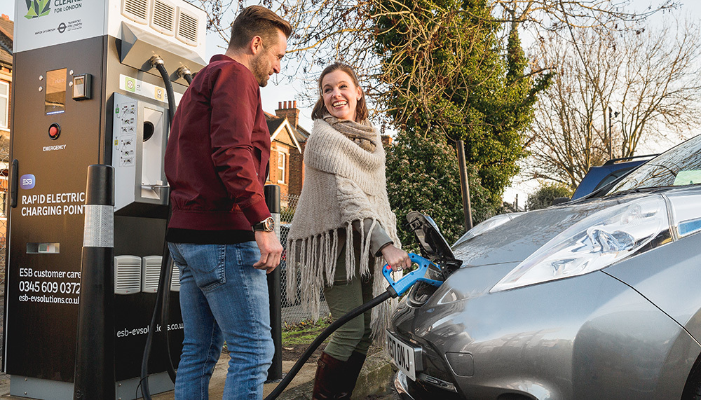 Customers will benefit from high-power EV charging provided by ESB.