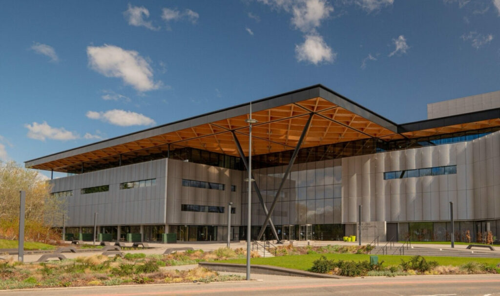 Warwick University campus also hosts the National Automotive Innovation Centre.