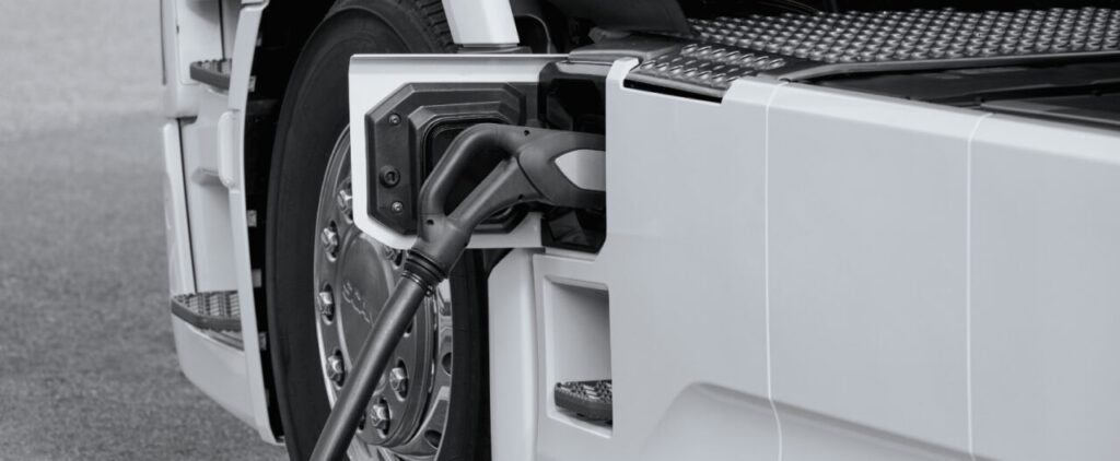 Ernion is targeting 40,000 EV chargers by 2030. Image: Scania.